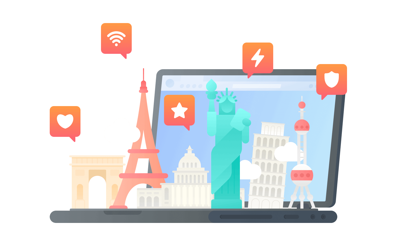 在英属印弟安海城连接到中国vpn - 天空乐享